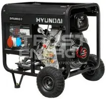 Дизельный генератор Hyundai DHY 6000LE-3
