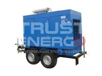 Дизельный генератор ССМ ЭД-75-Т400-РПМ2 с шумоизоляцией на шасси